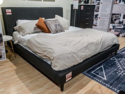  																			Ashley Cadmori Black King Upholster...
																		 