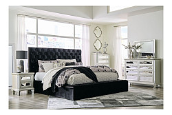  																			Ashley Lindenfield King Upholstered...
																		 