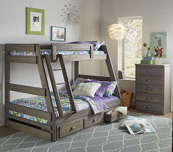 Simply Bunk Beds Twin & Full A Fram...