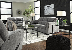  																			Ashley Allmaxx Pewter Sofa/Couch & ...
																		 