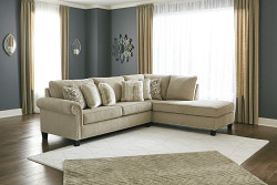 Ashley Dovemont Fabric 2 pc Section...
