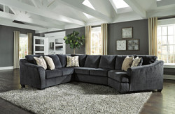  																			Ashley LAF Sofa/Couch w/ Corner Wed...
																		 