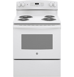 GE 30" Free-Standing Self-Clean Ele...