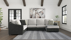  																			Ashley Bilgray Fabric and Leather L...
																		 