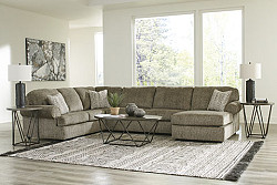  																			Ashley Sectional with right Corner ...
																		 
