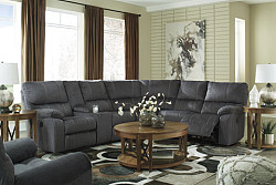  																			Sectional Urbino Charcoal
																		 