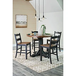  																			Ashley Valebeck Table with 4 Chairs...
																		 