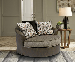  																			Ashley Abalone Oversized Chair
																		 