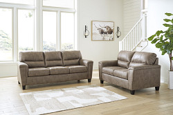Ashley Navi Fossil Sofa/Couch & Lov...