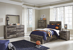 Ashley 4 Piece Twin Bedroom Suite D...