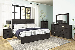  																			Ashley 4 Piece Queen Panel Bedroom ...
																		 