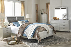  																			Ashley 4 Piece Queen Panel Bedroom ...
																		 