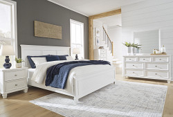 Ashley 5pc. Fortman Queen Panel Bed...