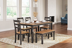 Ashley Gesthaven 6 Piece Dining Set