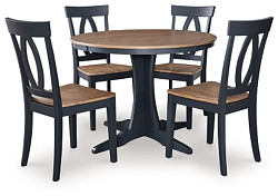Ashley Landocken Dining Table and 4...