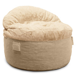  																			CordaRoys King Bean Bag Chair - Bei...
																		 
