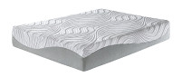 Ashley 12 Inch Memory Foam Queen Mattress Set