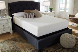  																			Ashley Chime 12 Inch Memory Foam Ki...
																		 