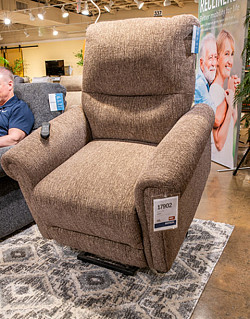  																			Ashley Aureta Power Lift Recliner
																		 