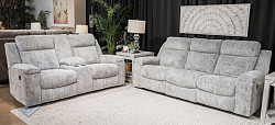  																			Ashley Buntington Motion Sofa and L...
																		 