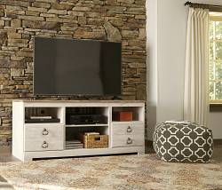 Ashley LG TV Stand with Fireplace O...