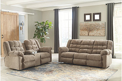  																			Ashley Workhorse Cocoa Motion Sofa/...
																		 
