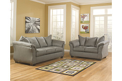  																			Ashley Darcy Cobblestone Sofa/Couch...
																		 