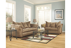  																			Ashley Darcy Mocha Sofa/Couch & Lov...
																		 