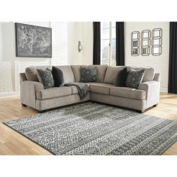  																			Ashley Bovarian Fabric 2 pc Section...
																		 