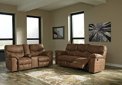  																			Ashley Boxberg Bark Motion Sofa & L...
																		 