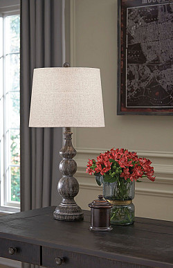  																			Ashley Mair Antique Black Poly Tabl...
																		 