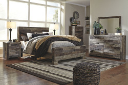  																			Ashley Derekson Multi Gray 5 Pc. Qu...
																		 