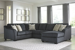  																			Ashley Eltmann Slate LAF Sofa/Couch...
																		 