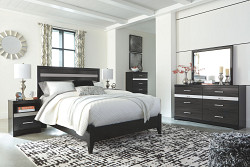 Ashley Starberry Black Dresser, Mir...