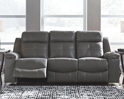  																			Ashley Jesolo Dark Gray Motion Sofa...
																		 
