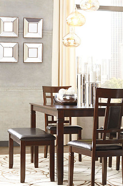  																			Ashley Bennox Brown Dining Room Tab...
																		 
