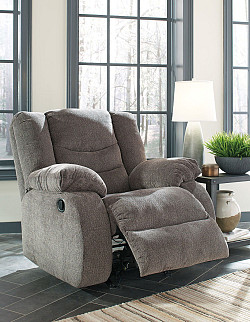  																			Ashley Tulen Gray Rocker Recliner
																		 