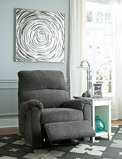  																			Ashley McTeer Charcoal Power Reclin...
																		 