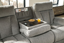  																			Ashley Mitchiner Fog Motion Sofa/Co...
																		 