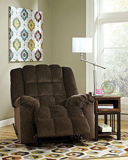  																			Ashley Ludden Cocoa Rocker Recliner
																		 
