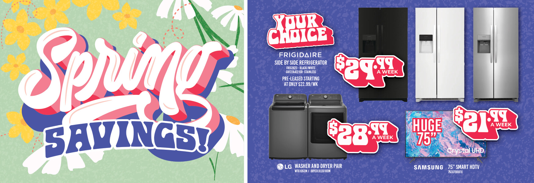 Spring Savings!